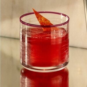 MGallery x Maison Sarah Lavoine Set of 2 Old Fashioned Glasses NWT